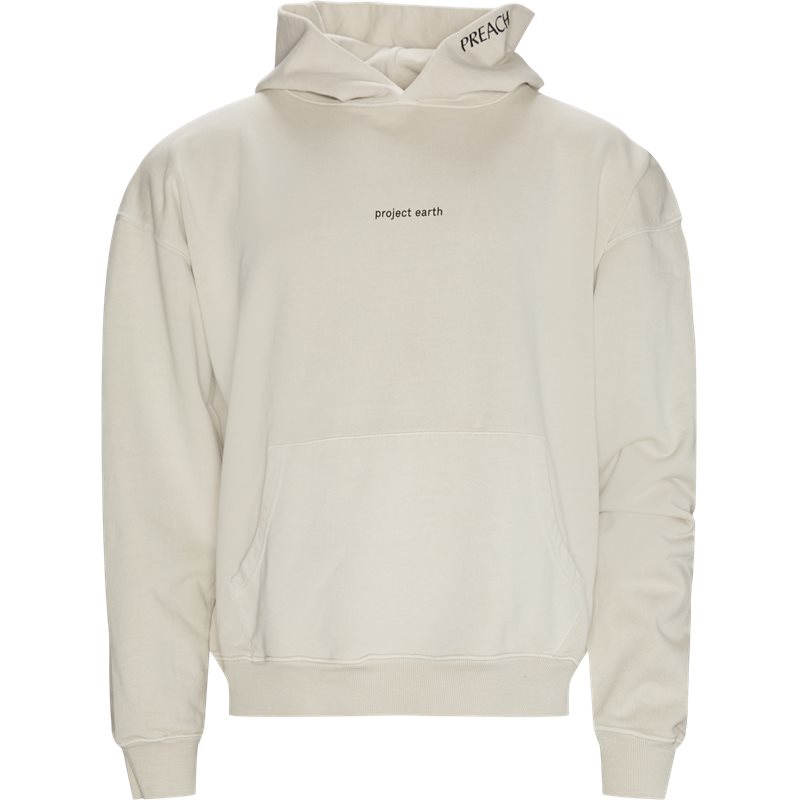 Preach Oversized Project Earth Hoodie Off White